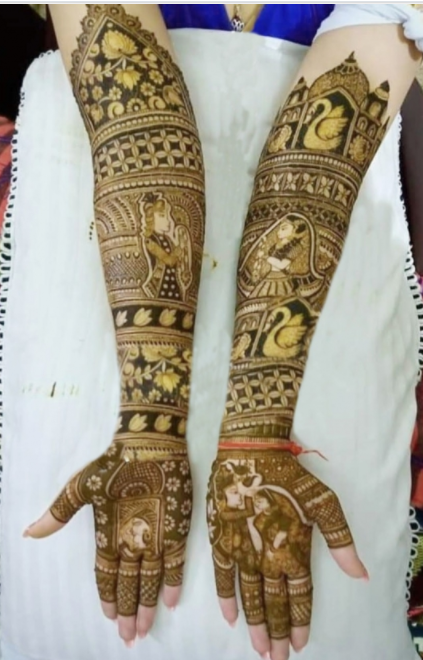 Bridal Mehndi Full Package Hand Leg thumbnail